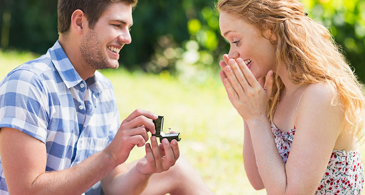 הצעת נישואים בטבע